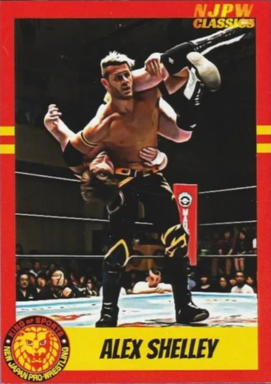 Alex Shelley trading card PW Catalog