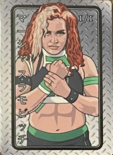 Masha Slamovich trading card PW Catalog