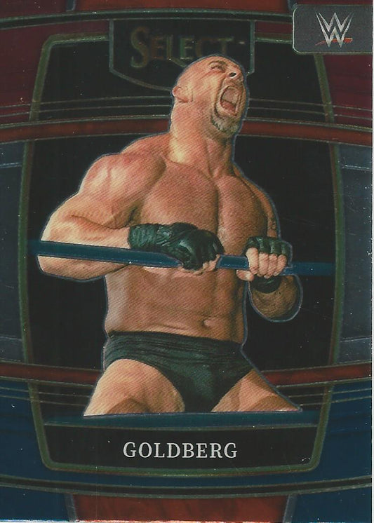 WWE Panini Select 2022 Red/Silver/Blue Goldberg #19