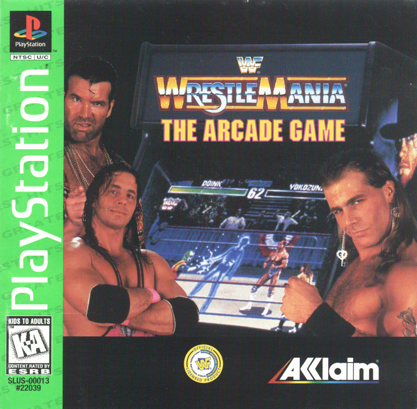 WWF WrestleMania The Arcade Game [PlayStation] PWcatalog