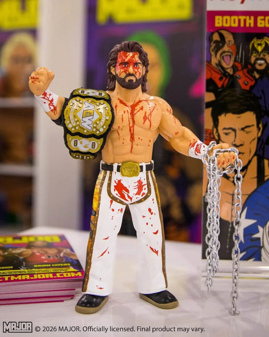 AEW Major Big Rubber Guys Hangman Adam Page Series 1 Bloody Chase
