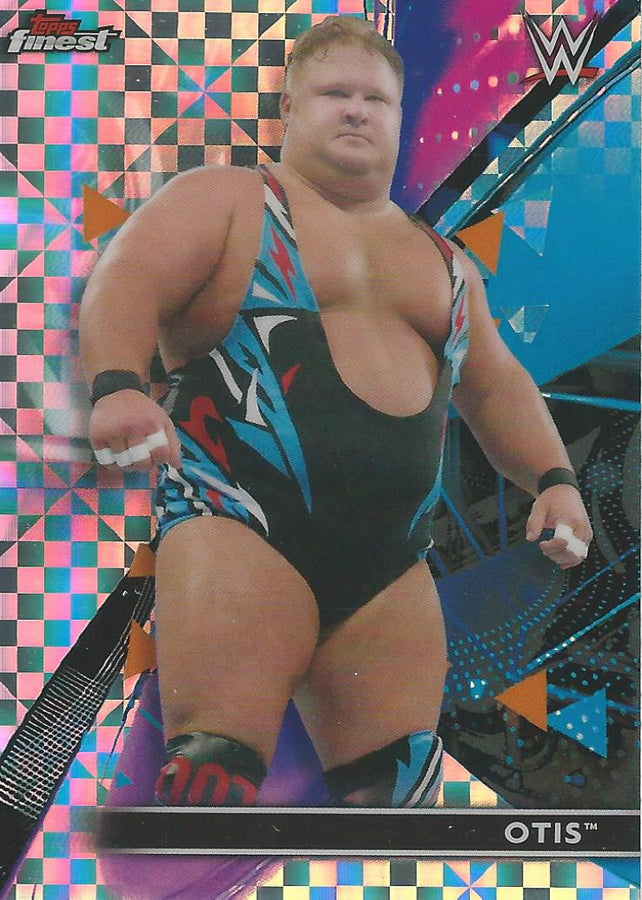 WWE Topps Finest 2021 Otis X-Fractor #61