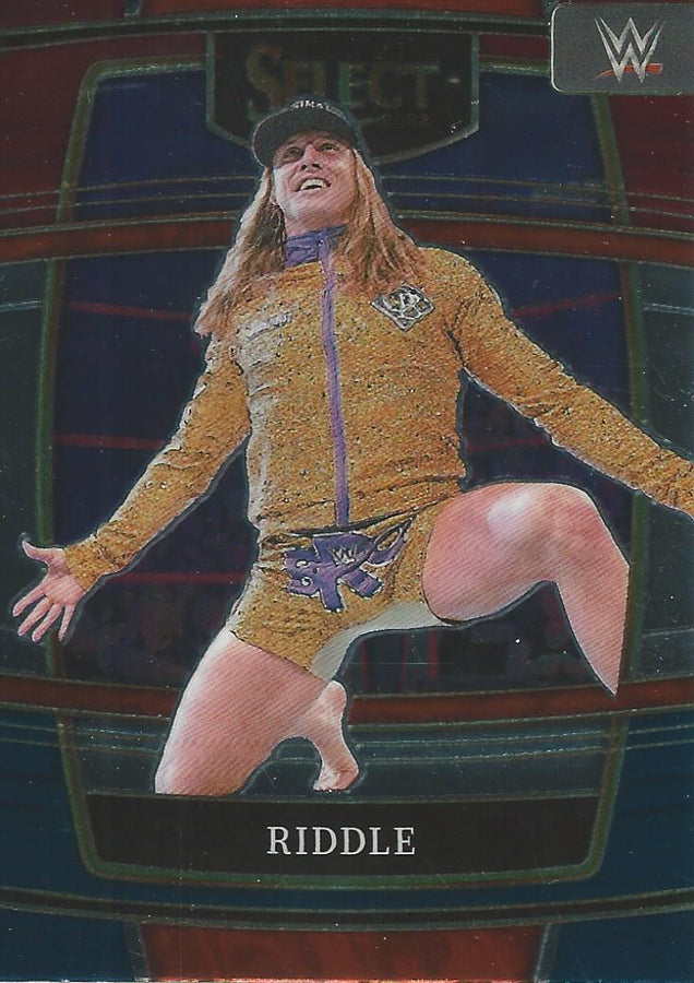 WWE Panini Select 2022 Red/Silver/Blue Matt Riddle #36