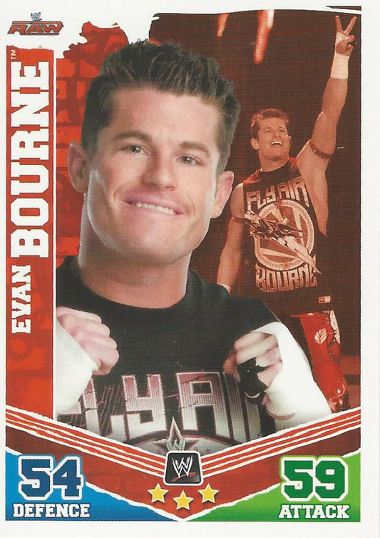 WWE Topps Slam Attax Mayhem 2010 Evan Bourne #63