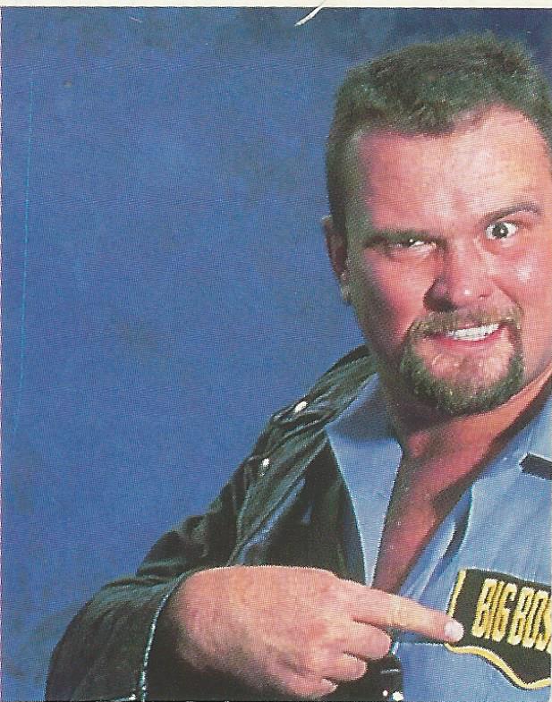 WWF Merlin Stickers 1991 Big Boss Man #63