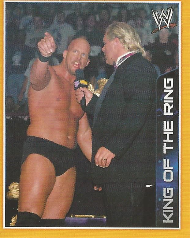WWE Topps A-Z Sticker Collection 2014 Stone Cold Steve Austin #63