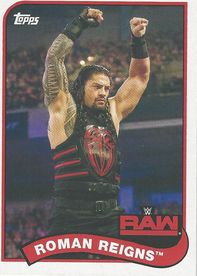 WWE Topps Heritage 2018 Roman Reigns #63