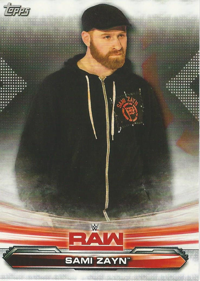 WWE Topps Raw 2019 Sami Zayn #63