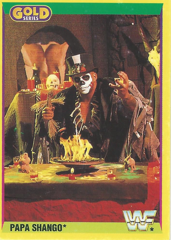 WWF Merlin Gold Series 2 1992 Papa Shango #63
