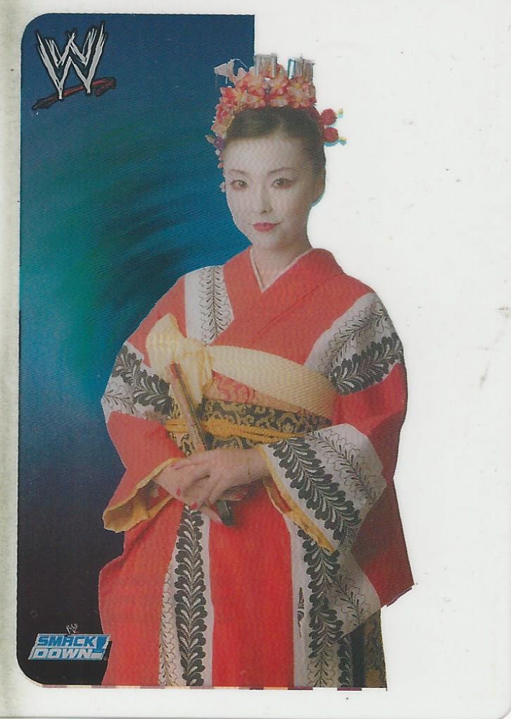 WWE Edibas Lamincards 2004 Hiroko #63