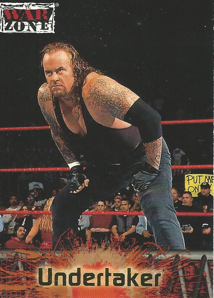 WWF Fleer Raw 2001 Undertaker #63