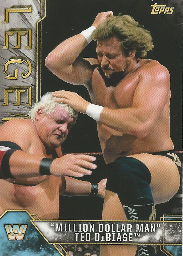 WWE Topps Legends 2017 Million Dollar Man Ted Dibiase #63