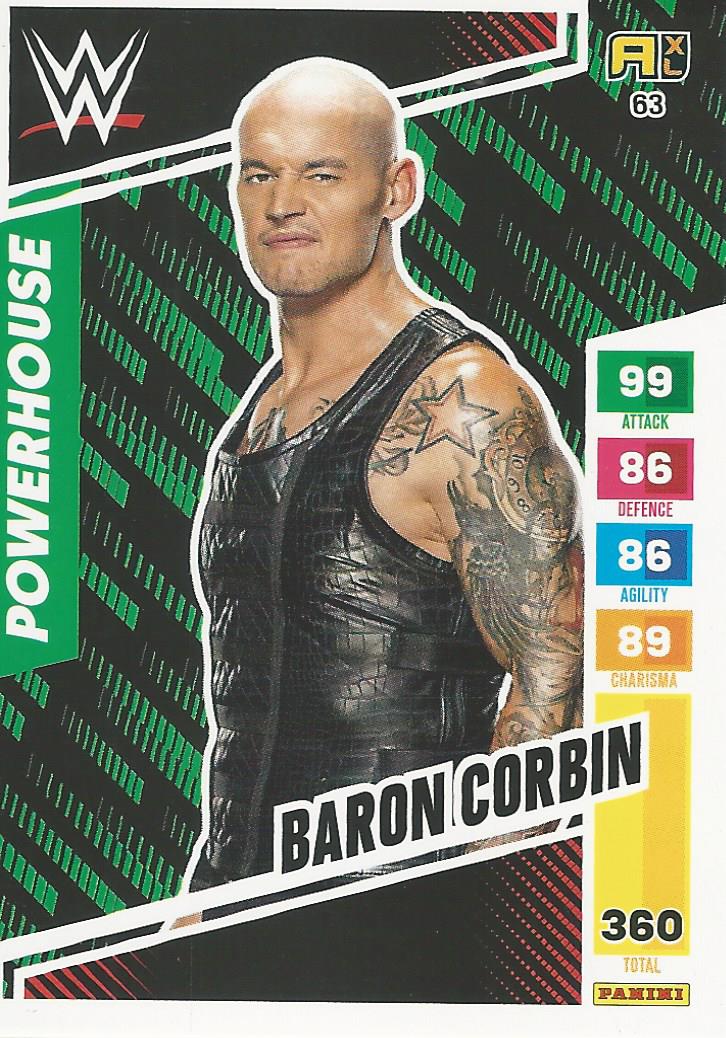 WWE Panini XL Adrenalyn 2024 Baron Corbin #63