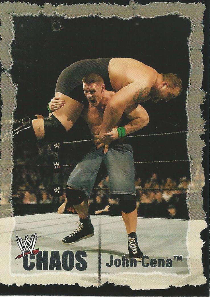 WWE Fleer Chaos 2004 John Cena #63