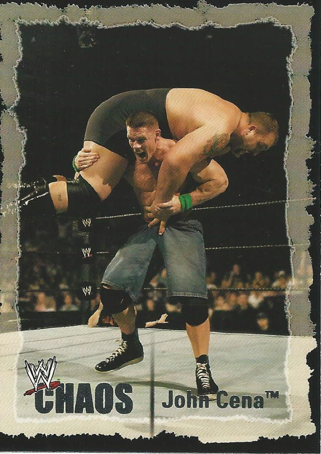 WWE Fleer Chaos 2004 John Cena #63