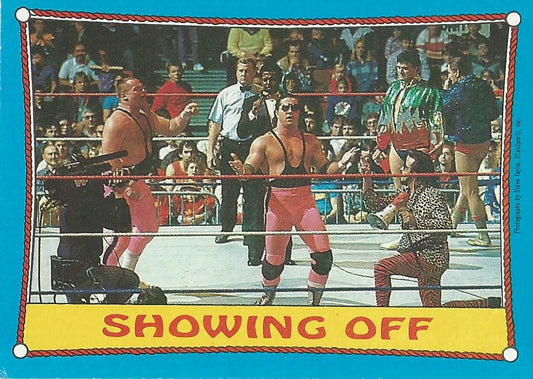 Topps WWF Wrestling Cards 1987 Bret Hart #63