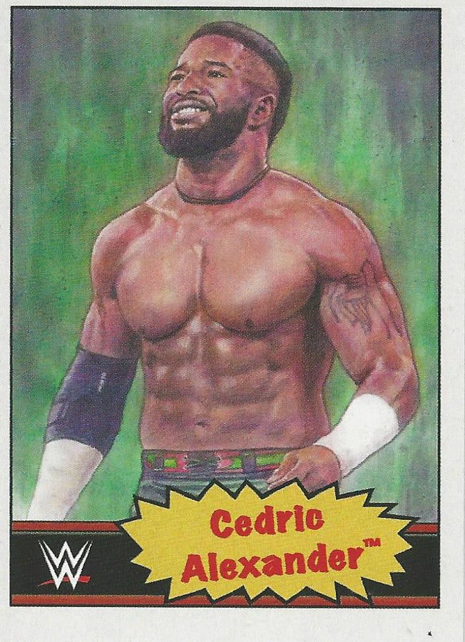 WWE Topps Living Set 2021 Cedric Alexander #63