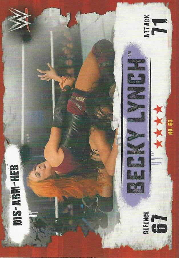 WWE Topps Slam Attax Takeover 2016 Becky Lynch #63