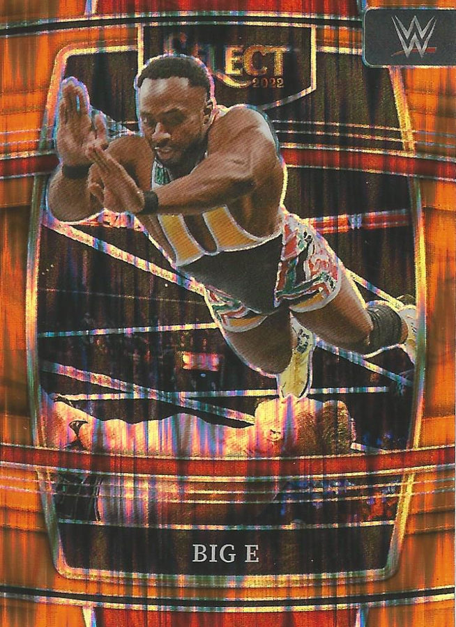 WWE Panini Select 2022 Big E #63 Orange Flash