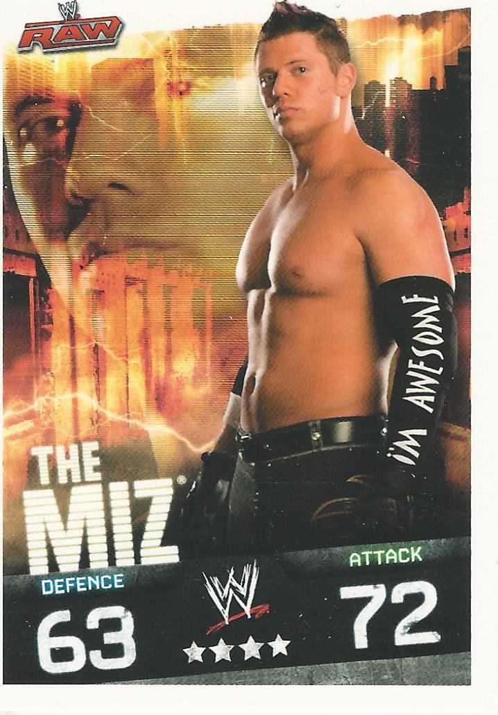 WWE Topps Slam Attax Evolution 2010 The Miz #63