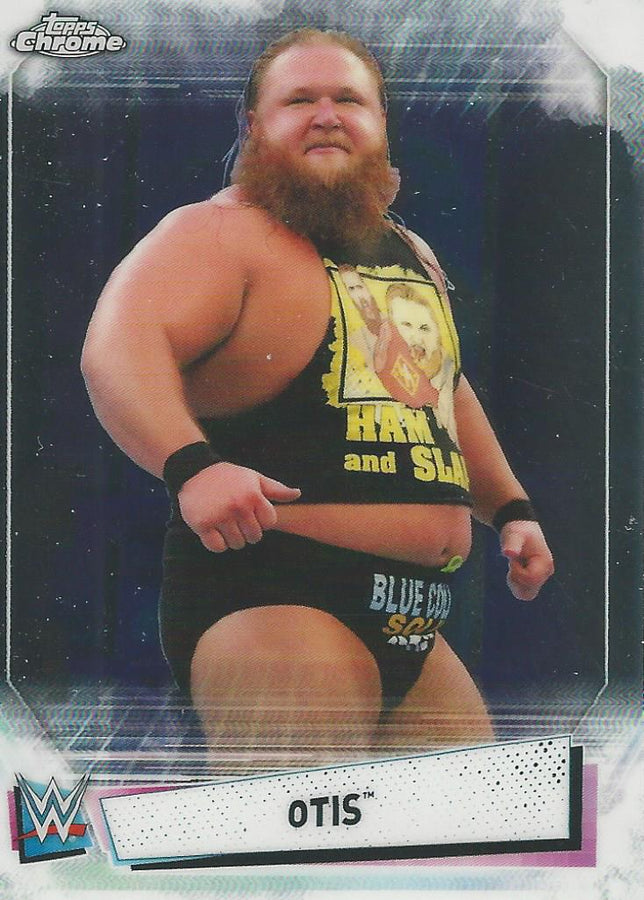 WWE Topps Chrome 2021 Otis #63
