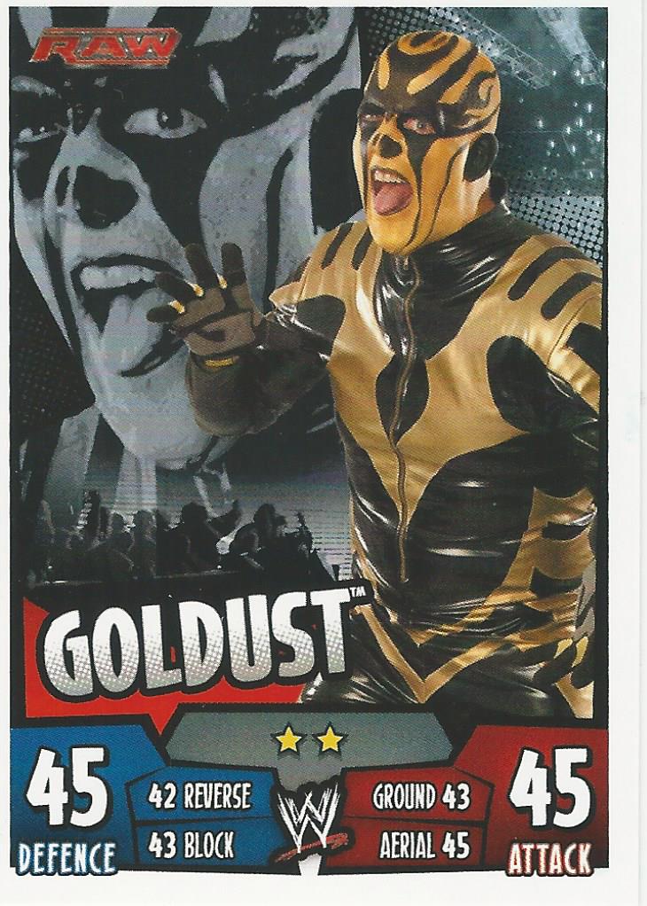 WWE Topps Slam Attax Rumble 2011 Goldust #63