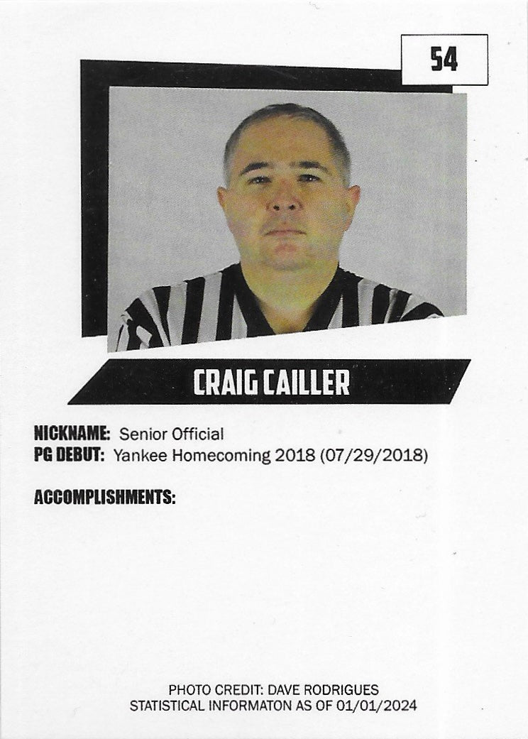 Senior Official Craig Cailler
