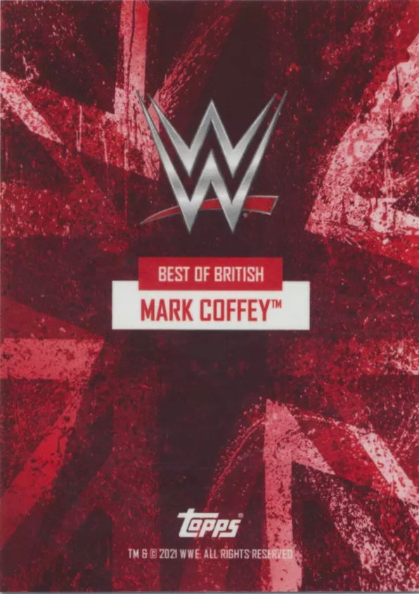 Mark Coffey trading card PW Catalog