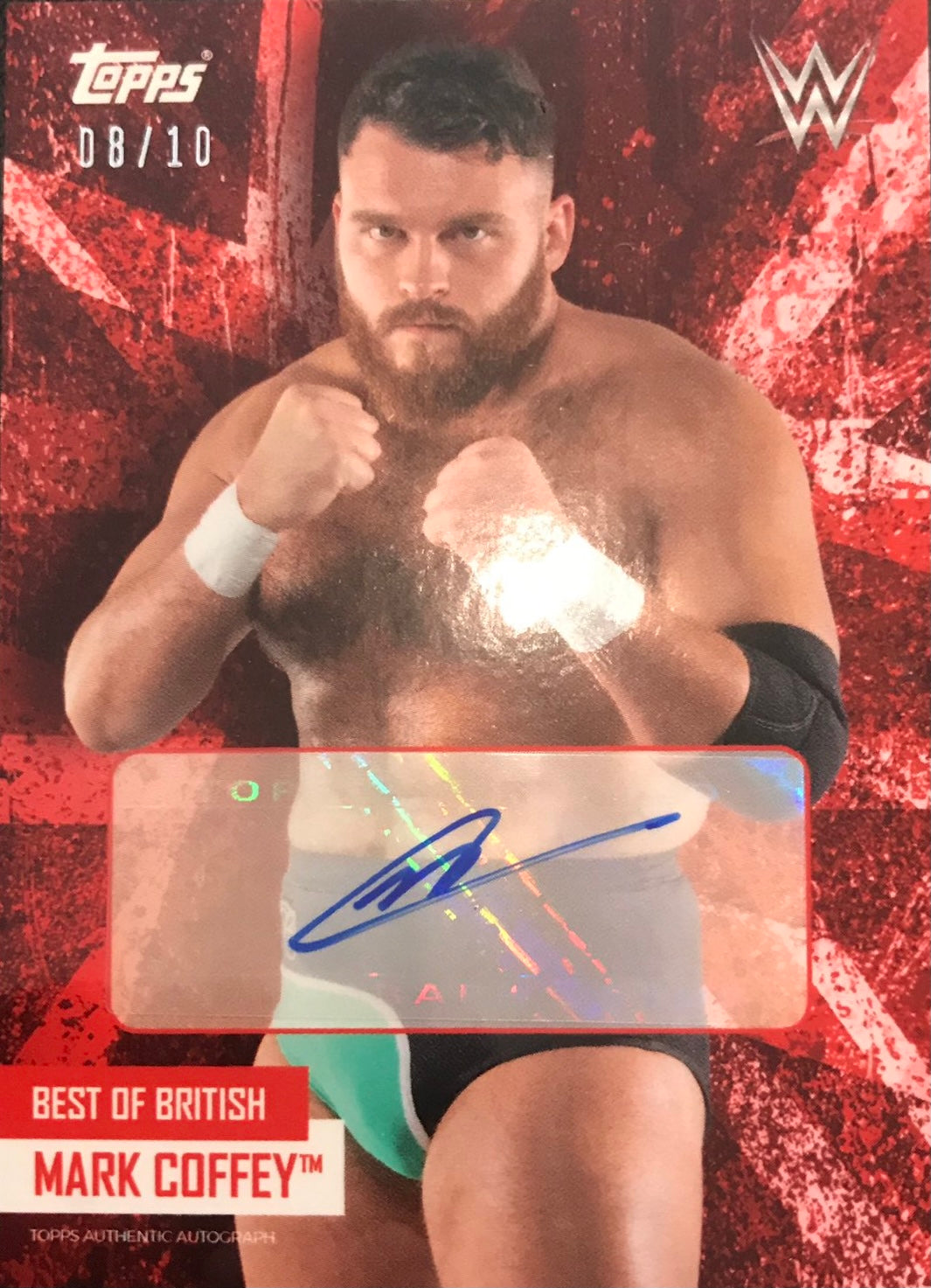 Mark Coffey trading card PW Catalog