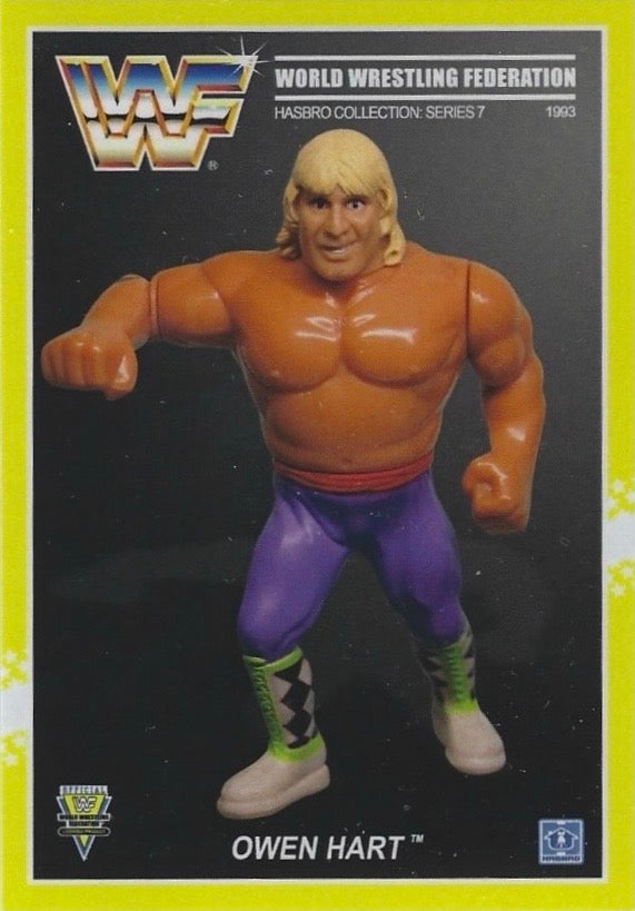 Owen Hart trading card PW Catalog