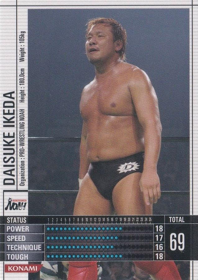 Daisuke Ikeda trading card PW Catalog