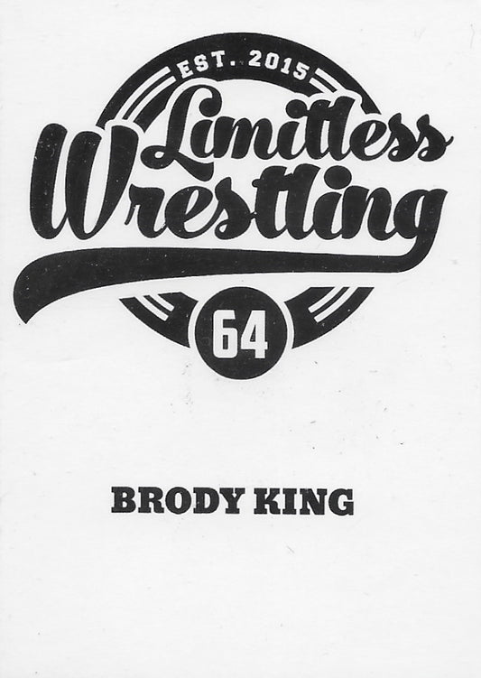 Brody King trading card PW Catalog