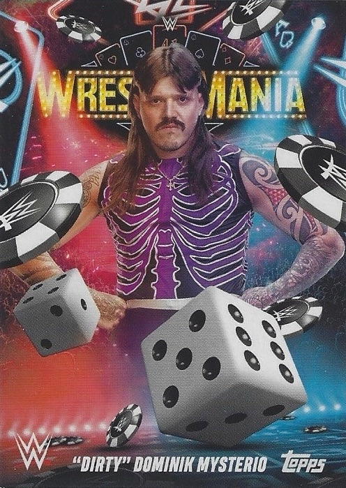 “Dirty” Dominik Mysterio trading card PW Catalog