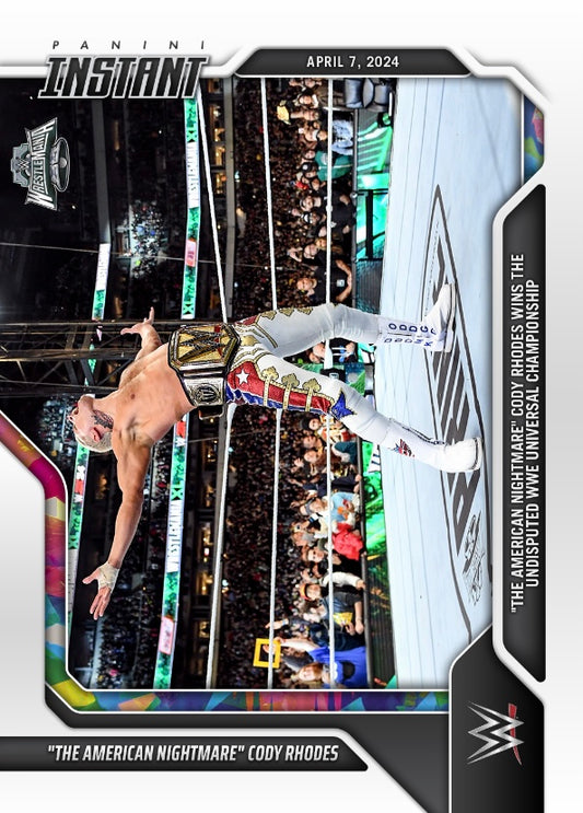“The American Nightmare” Cody Rhodes – “The American Nightmare” Cody Rhodes Wins the Undisputed WWE Universal Championship