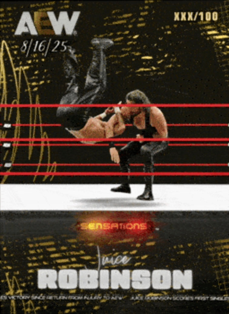8/16/25 – Juice Robinson – Juice Robinson Scores First Singles Victory Since Return From Injury to AEW