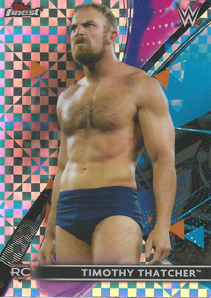 WWE Topps Finest 2021 Timothy Thatcher X-Fractor #97