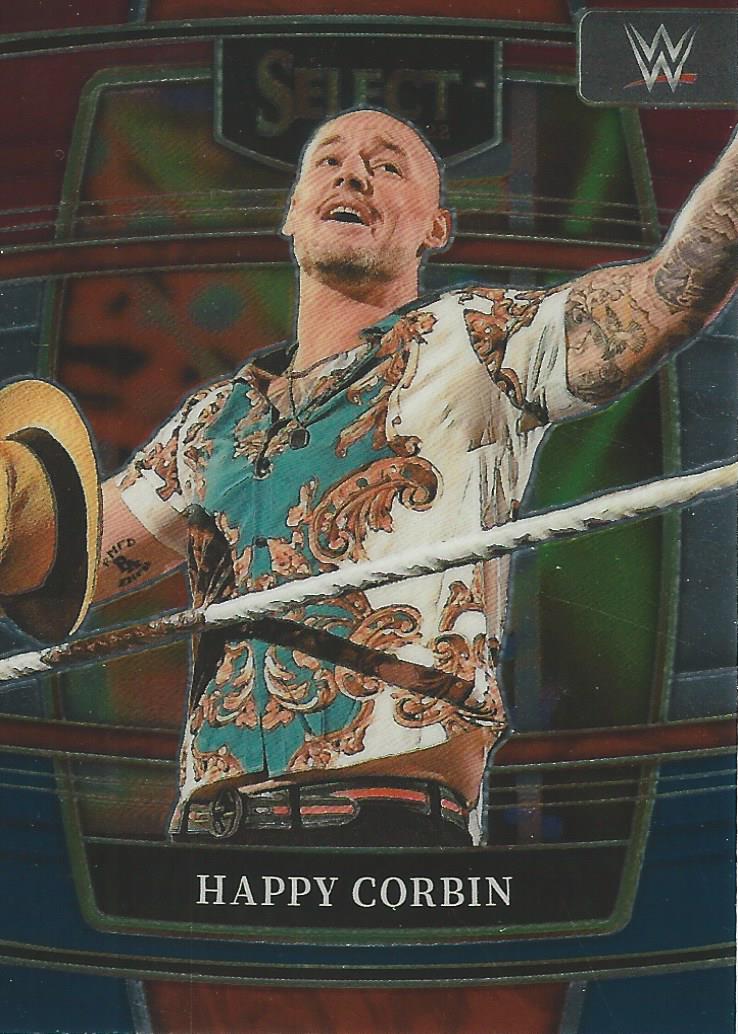 WWE Panini Select 2022 Red/Silver/Blue Baron Corbin #51