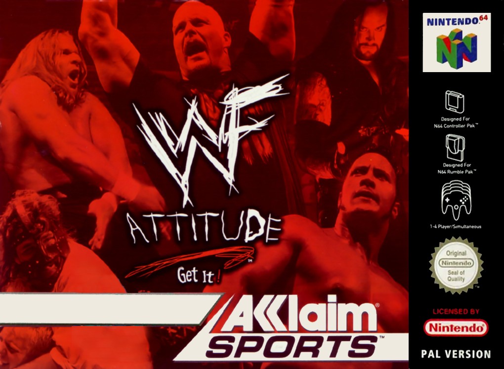 WWF Attitude [Nintendo 64] PWcatalog