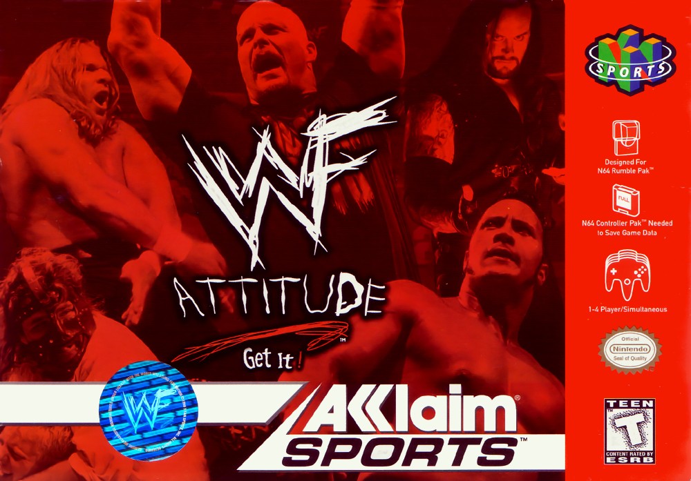 WWF Attitude [Nintendo 64] PWcatalog