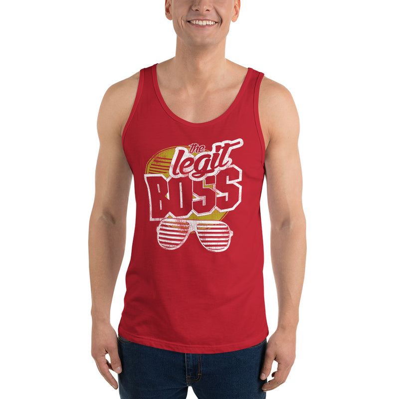 Sasha Banks "Legit Boss Shades" Unisex Tank Top