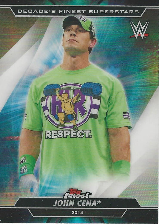 WWE Topps Finest 2020 John Cena S-4 trading card PW Catalog