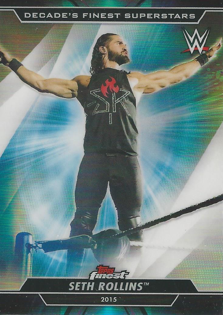 WWE Topps Finest 2020 Seth Rollins S-8 trading card PW Catalog