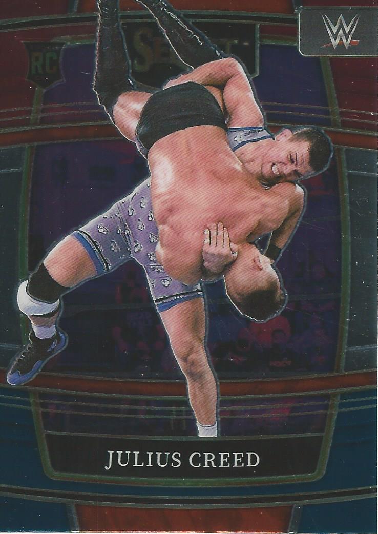 WWE Panini Select Red/Silver/Blue Julius Creed #59