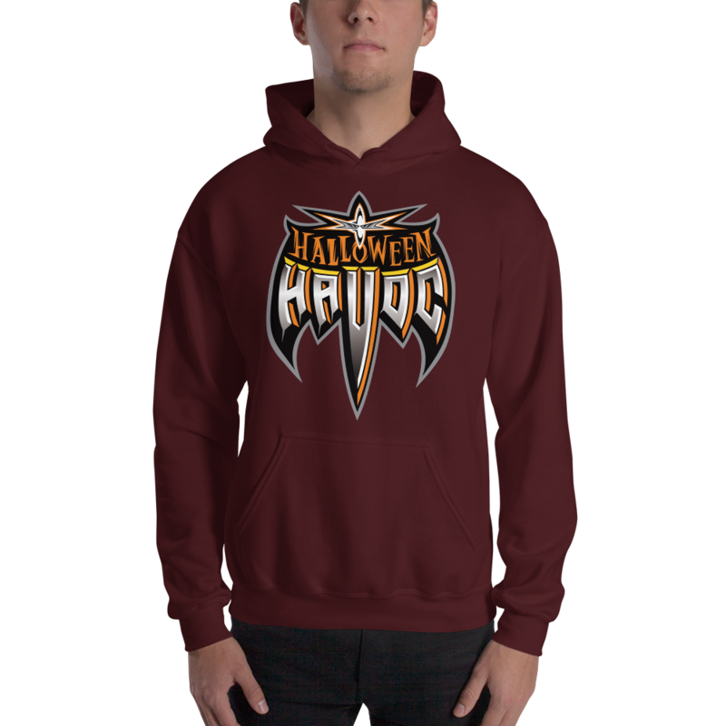 Halloween Havoc Logo Pullover Hoodie Sweatshirt