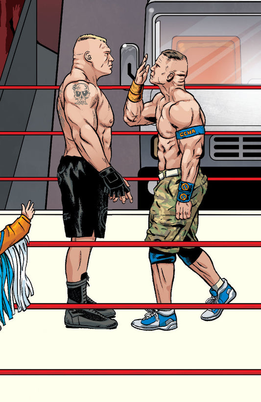 WWE Vol. 18 It Was the Day Before Rusev Day Comic Book by Boom! Studios Cover C