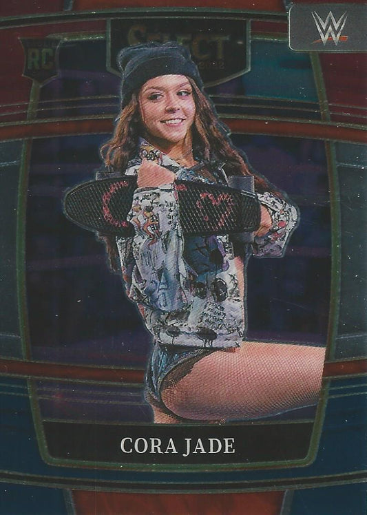 WWE Panini Select 2022 Red/Silver/Blue Cora Jade #65