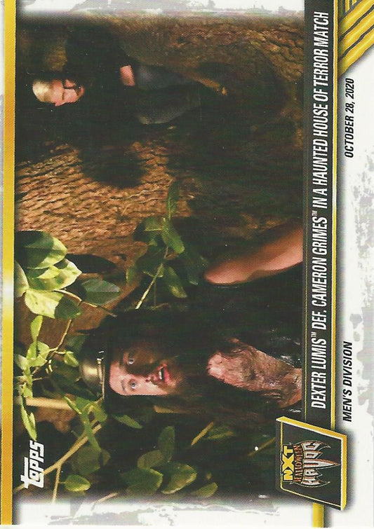 WWE Topps NXT 2021 Cameron Grimes and Dexter Lumis #83