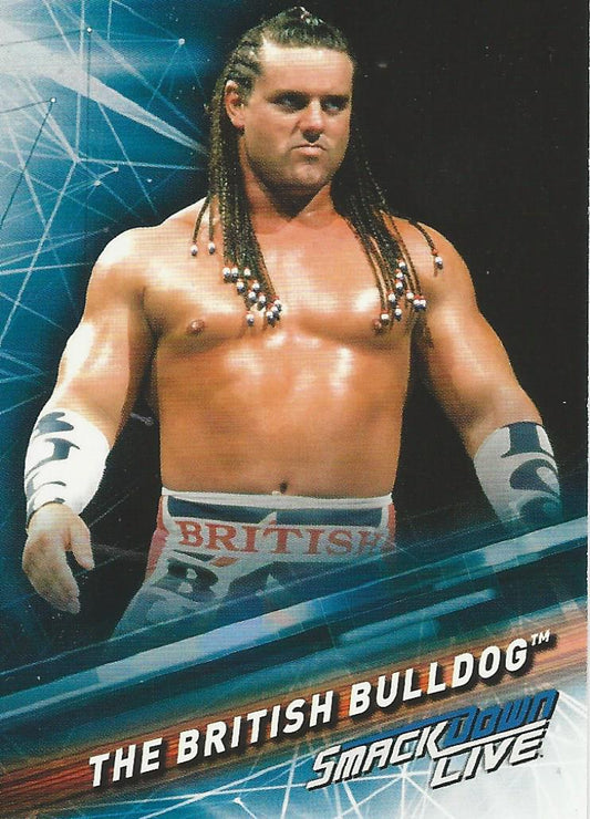 WWE Topps Smackdown 2019 British Bulldog #64