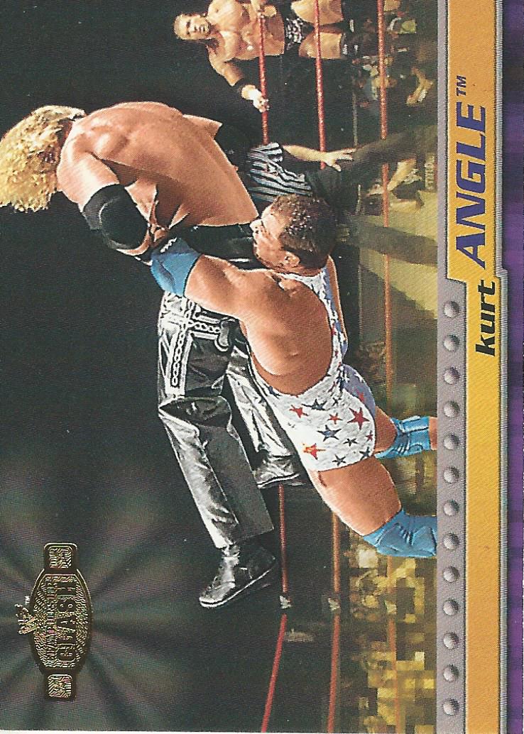 WWF Fleer Championship Clash 2001 Kurt Angle #22