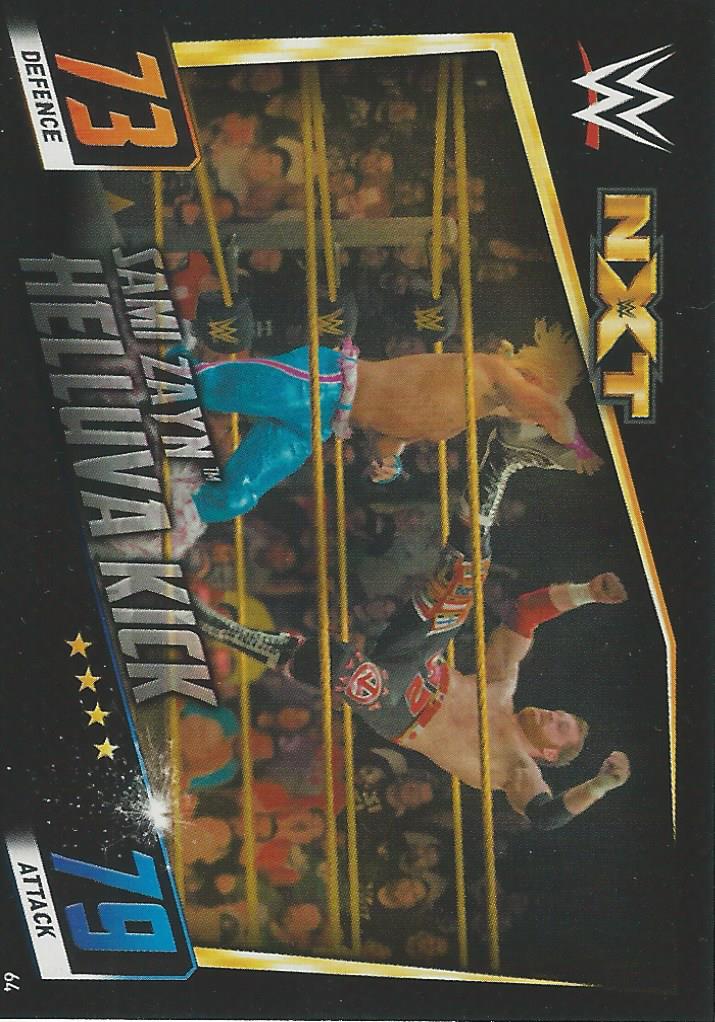 WWE Topps Slam Attax 2015 Then Now Forever Sami Zayn #64